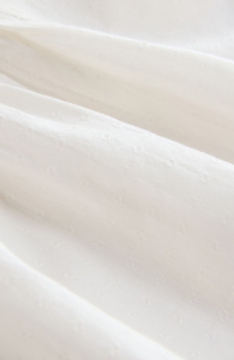 NEXT Kids' Balloon Sleeve Cotton Shirt & Floral Quilted Vest Set, Alternate, color, 