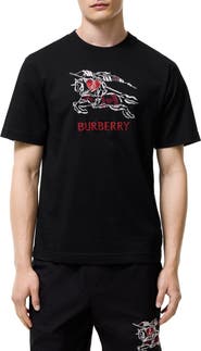Burberry Heart Knight Cotton T-shirt