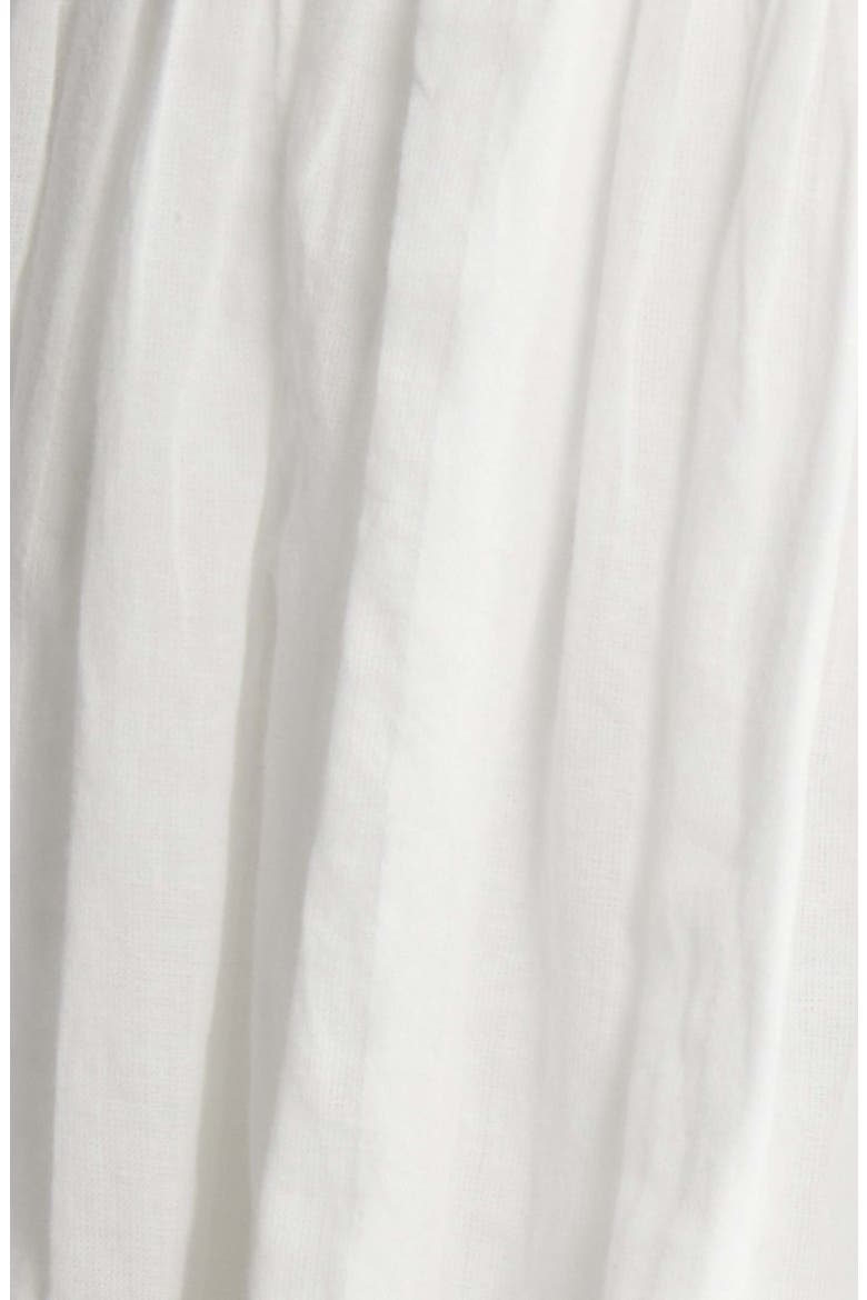 Deanna Embroidered Halter Minidress, Alternate, color, TRUE WHITE
