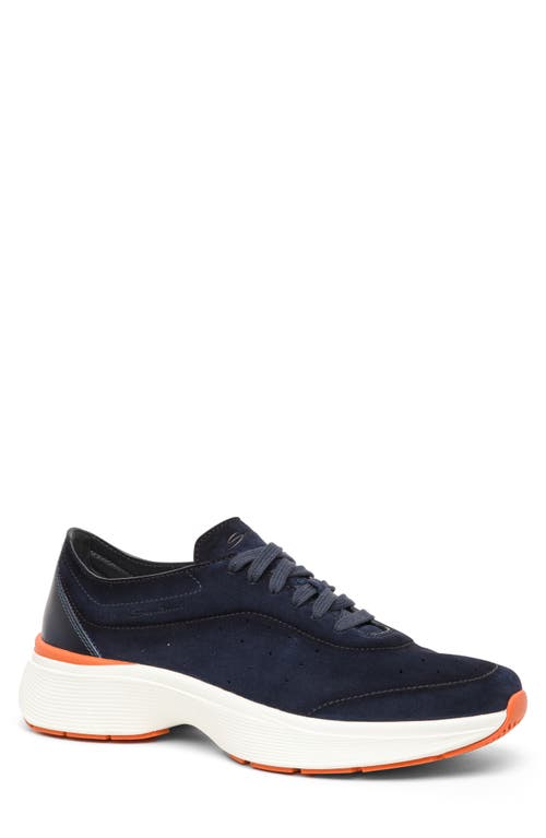 Santoni Bounce Lace-up Sneakers In Blue
