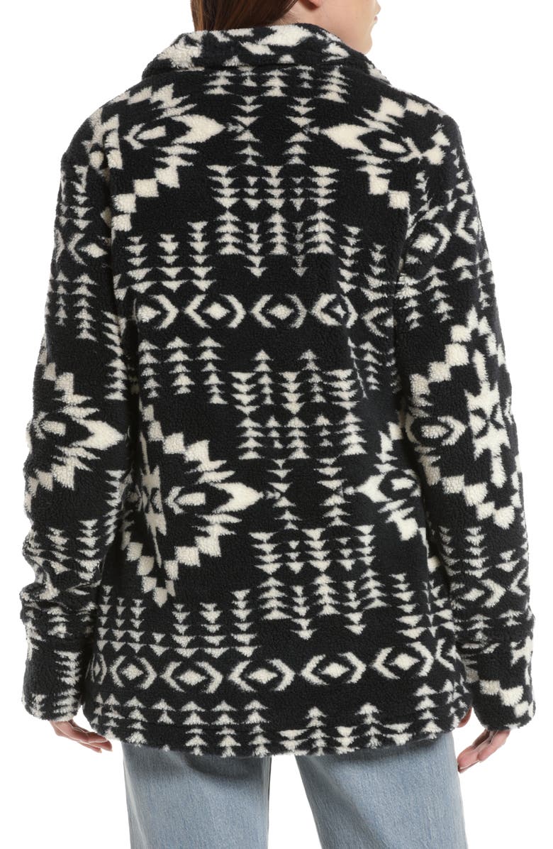Pendleton Alder Geo Print Fleece Jacket, Alternate, color, 