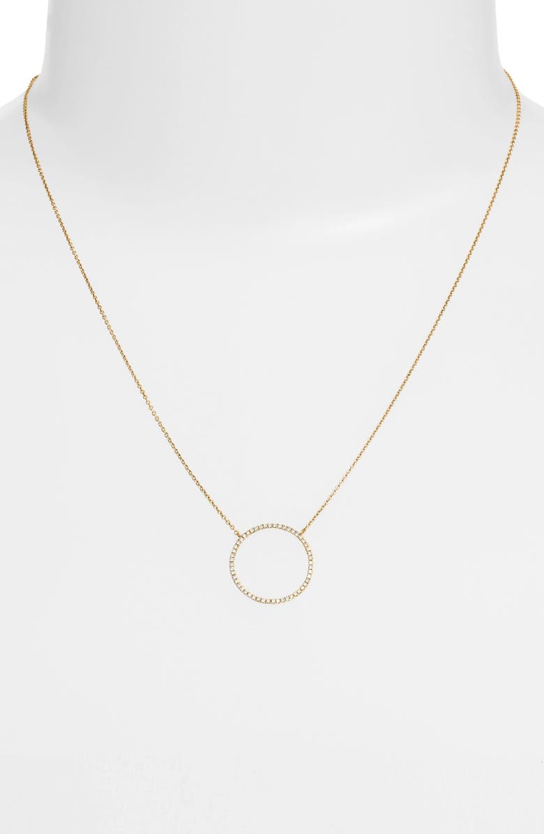 Bony Levy Simple Obsessions Circle Pendant Necklace, Alternate, color,