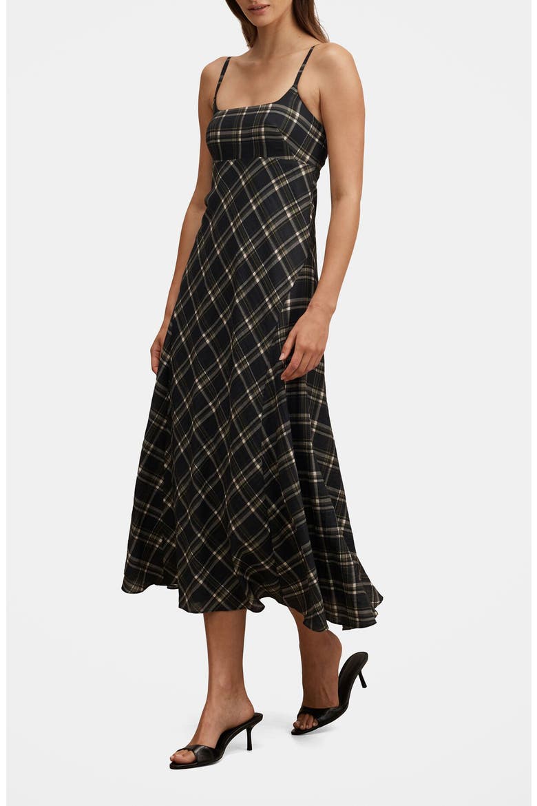 harley midi dress ALIGNE Sleeveless Waistcoat Dress - Black | Harley