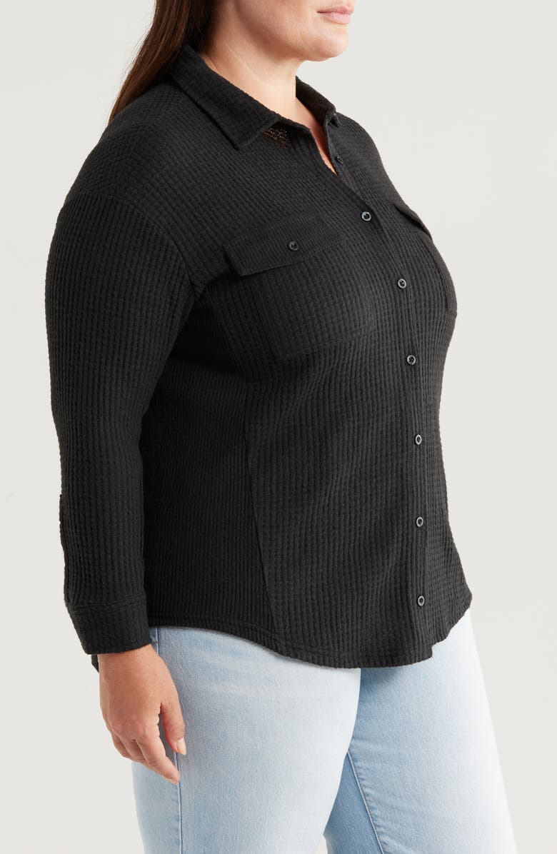 Lucky Brand Cloud Waffle Button-Up Shirt, Alternate, color,