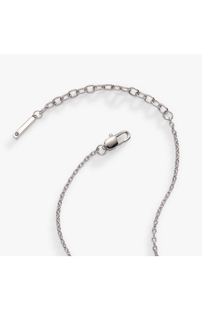 Alex and Ani Moi Et Toi Pendant Necklace, Alternate, color, Silver