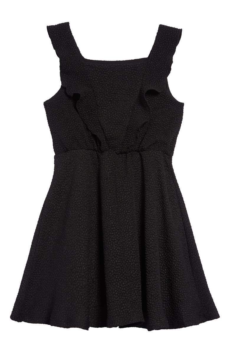 Pippa & Julie Pebble Flutter Sleeve Dress, Alternate, color,