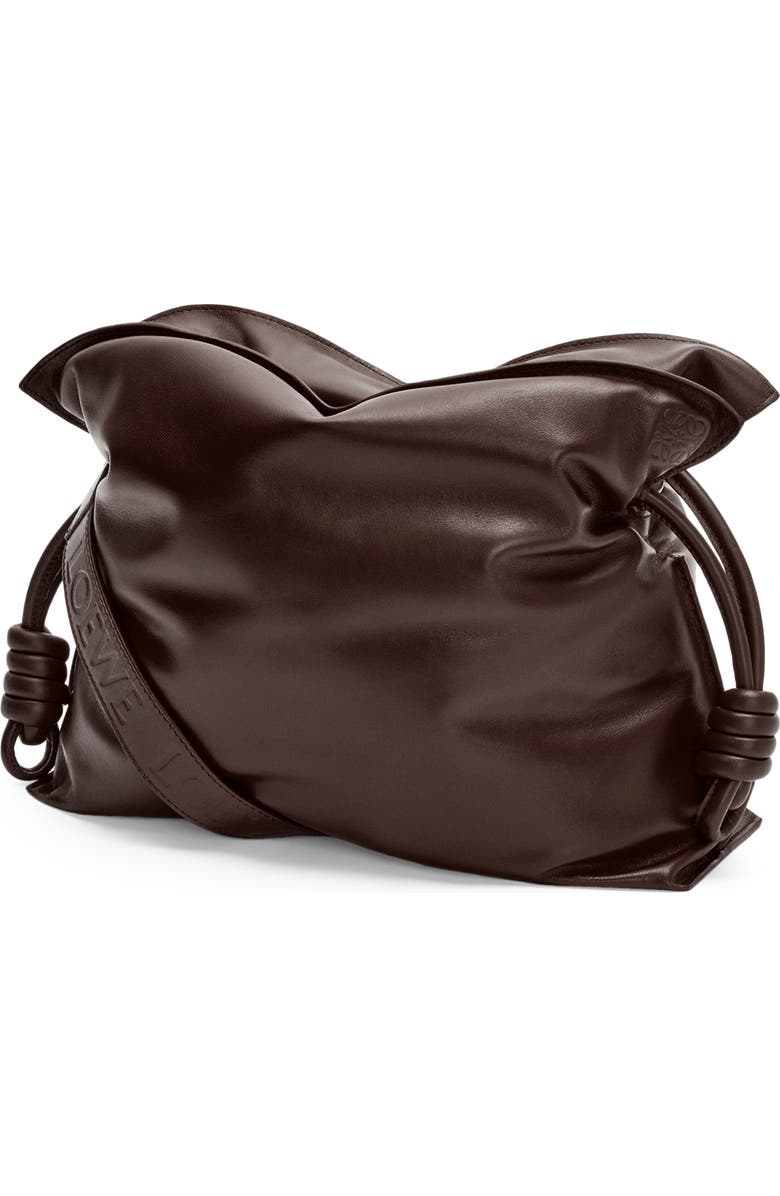 Loewe Flamenco Puffer Leather Clutch, Alternate, color,