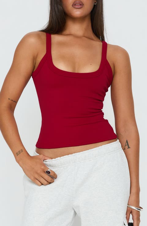 Kasper Scoop Neck Tank