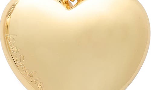 Kate Spade New York Heart You Double Drop Earrings In Silver Gold