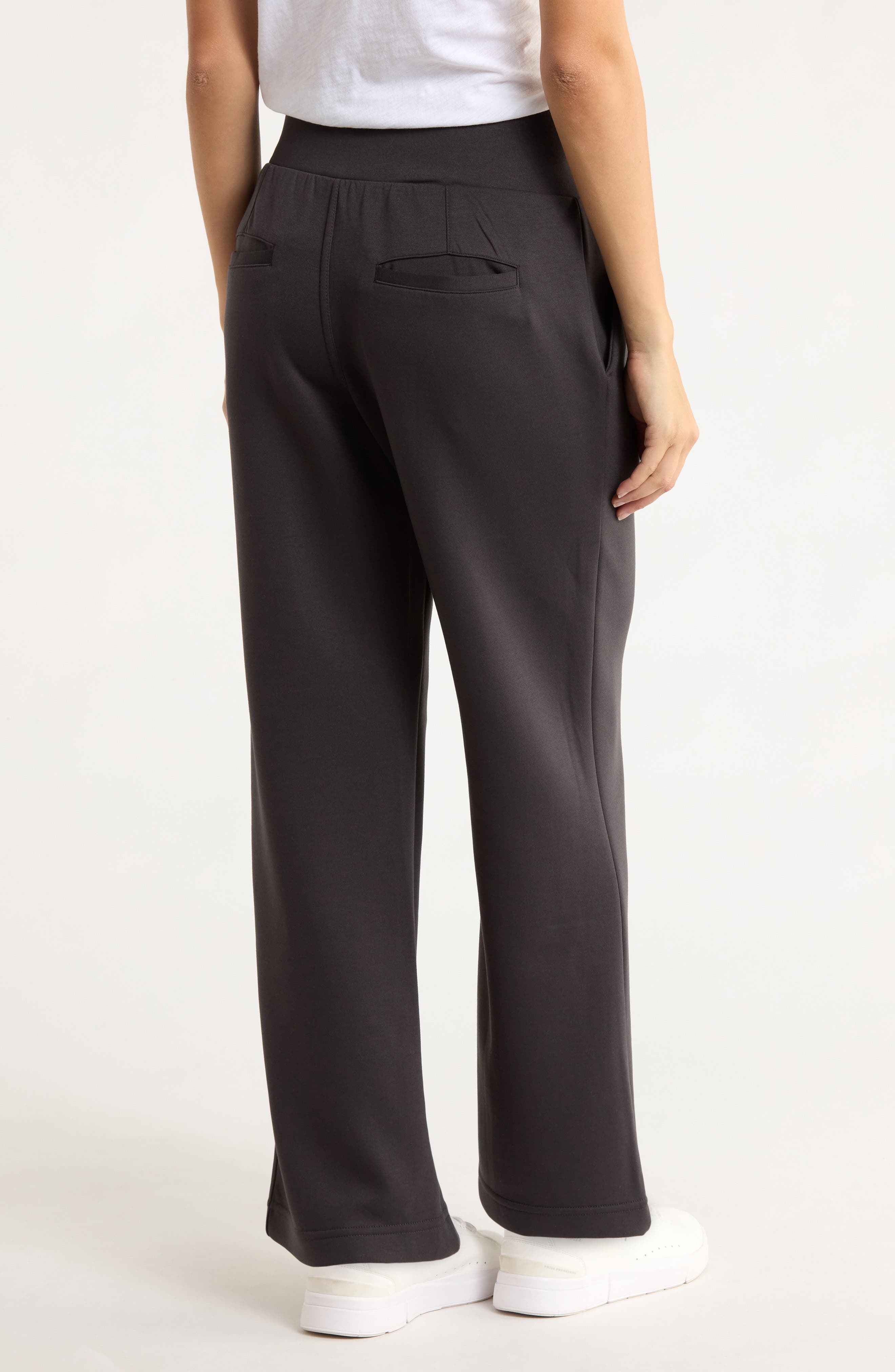 Pintuck Scuba Knit Pants - image 2