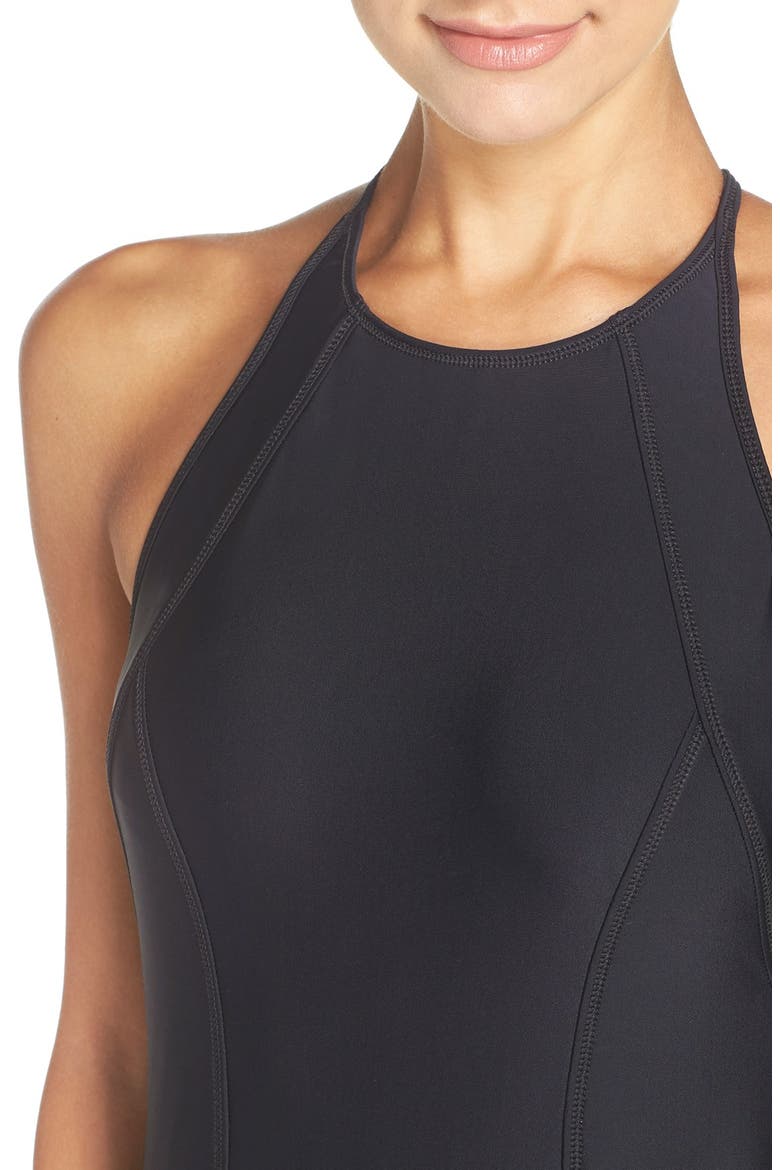 One-Piece Swimsuit, Alternate, color, BLACK