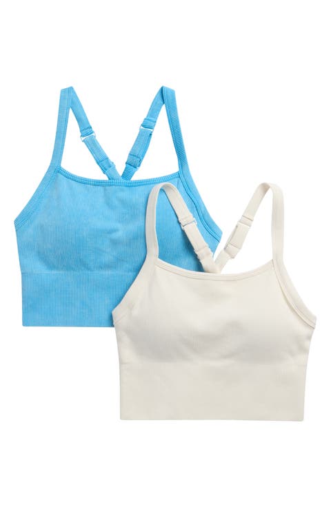 Stonewash 2-Pack Seamless Sports Bras