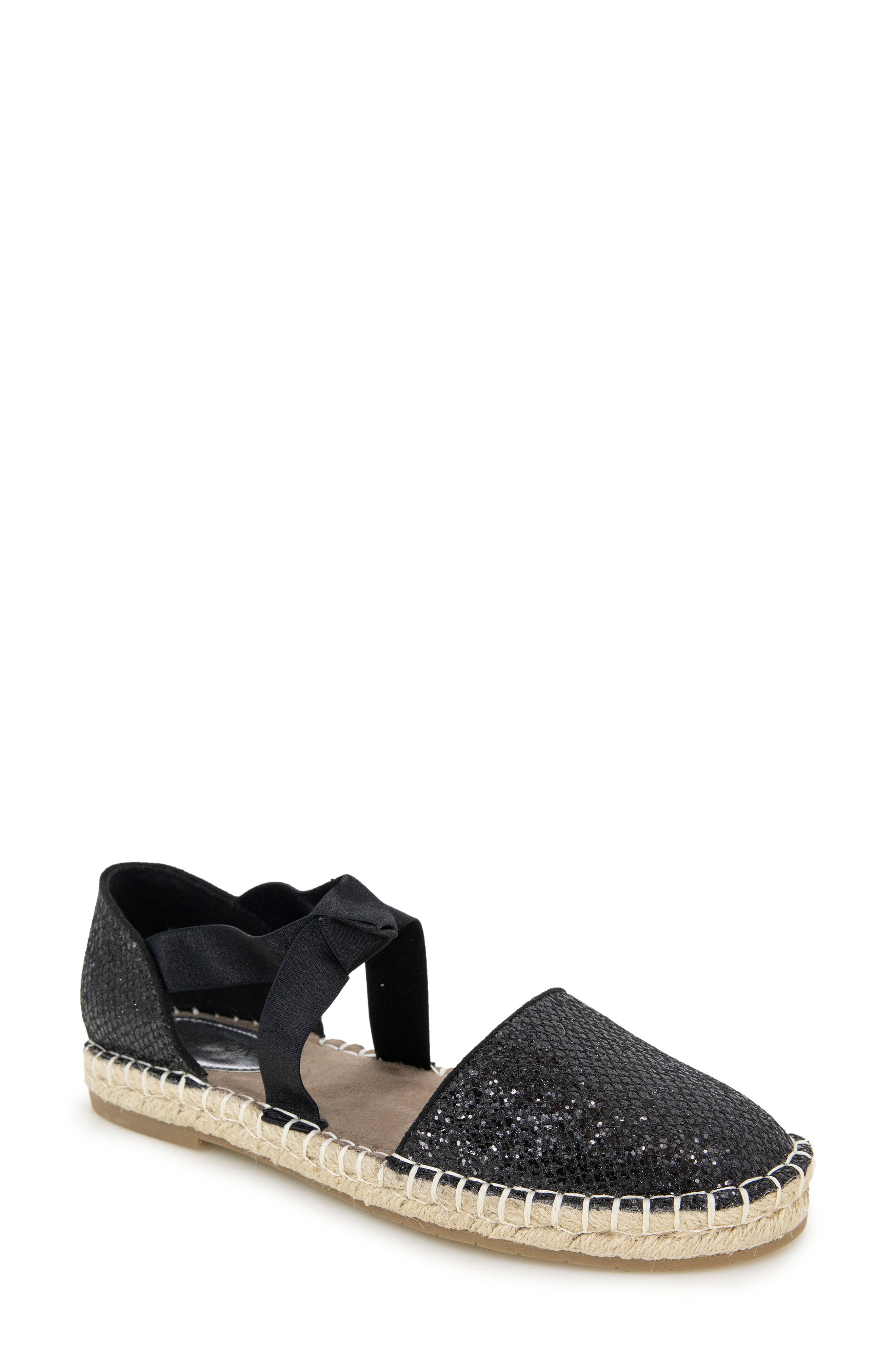 Kenneth Cole Reaction Luna Glitter Espadrille Sandal, Main, color, 