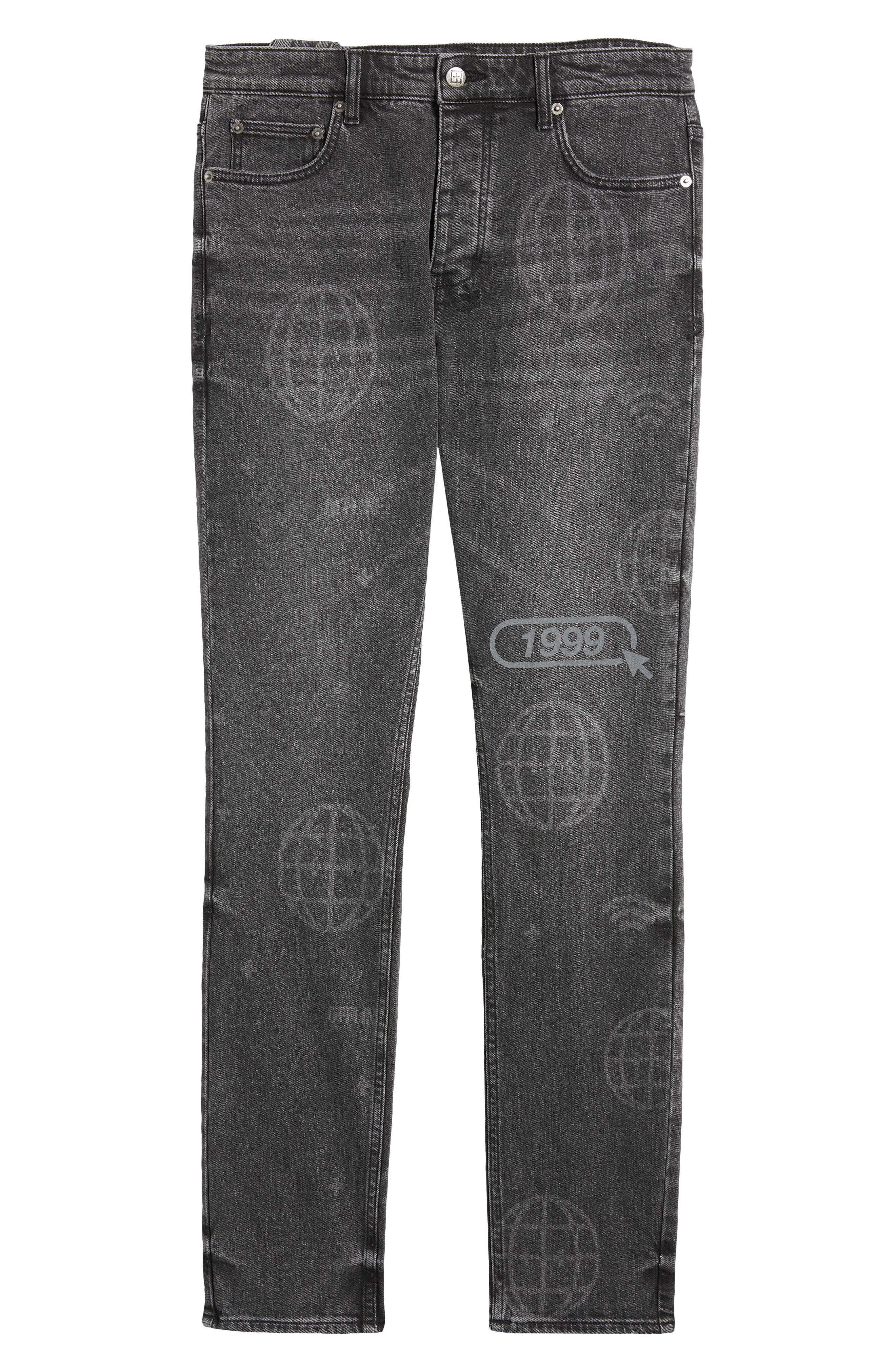 Ksubi Chitch Konnekt Smoked Skinny Jeans (Men) | Nordstromrack