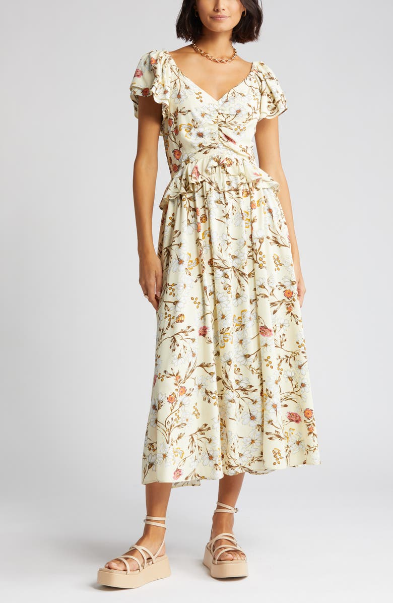 Nordstrom Matching Family Moments Floral Dress, Alternate, color,