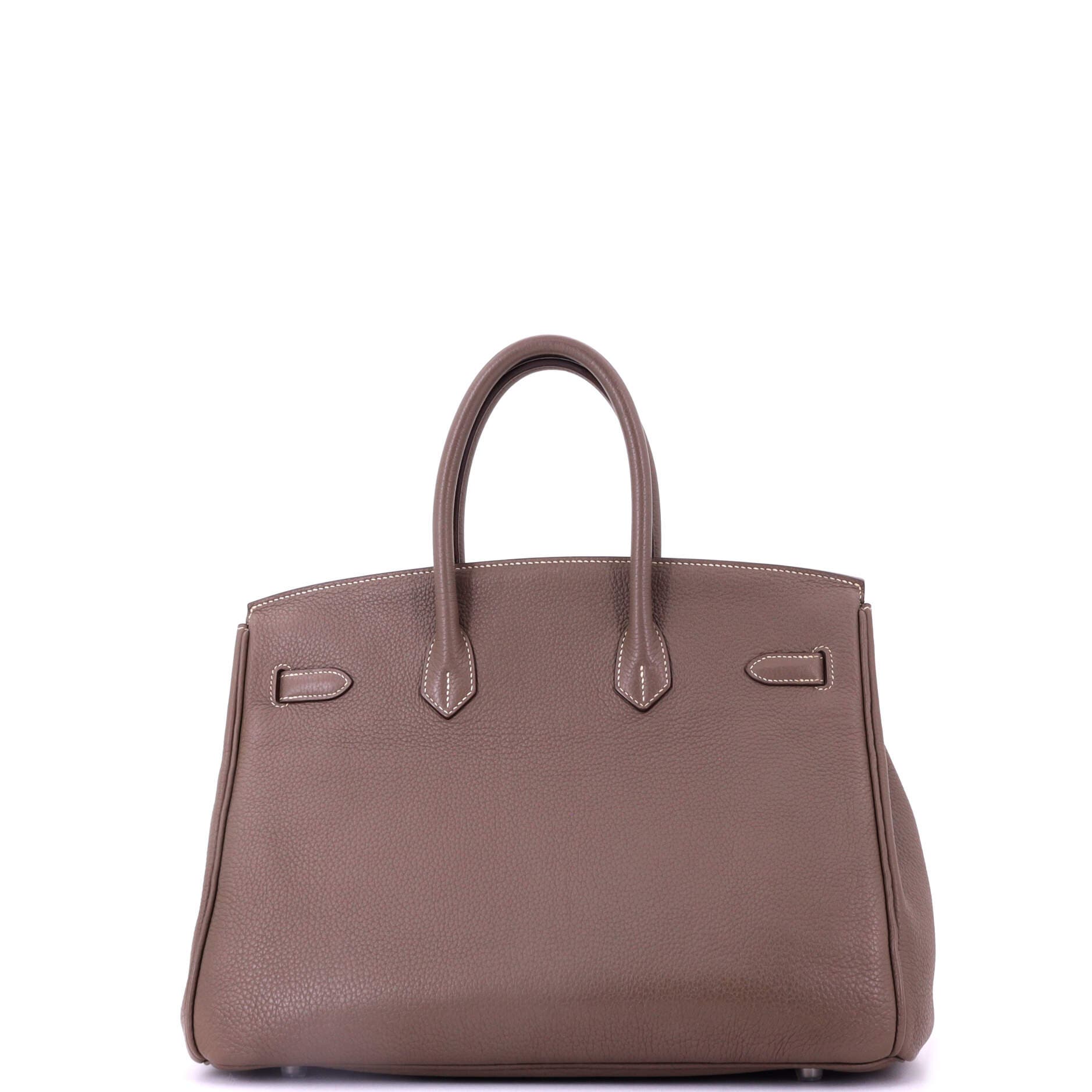 Pre-Owned Hermes Birkin Handbag Grey Togo with Palladium Hardware 35, Alternate, color, 