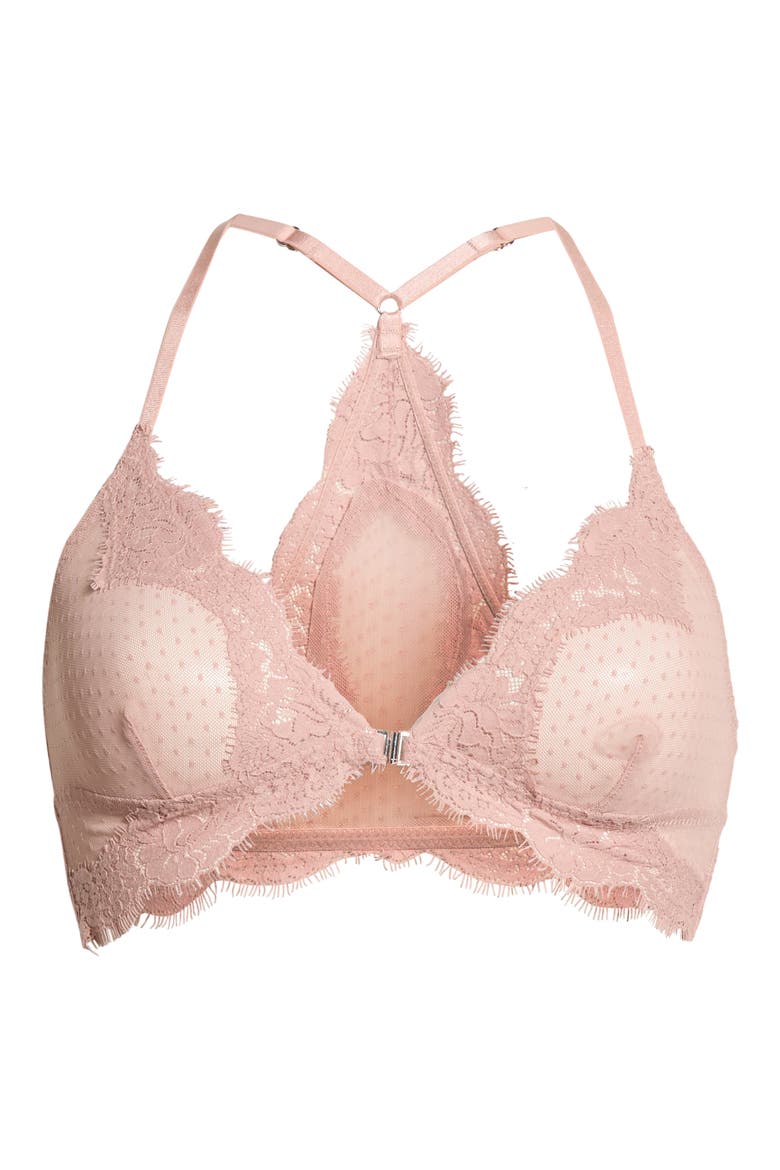 Fiona Front Close Bralette, Alternate, color, DUSTY HIMALAYAN