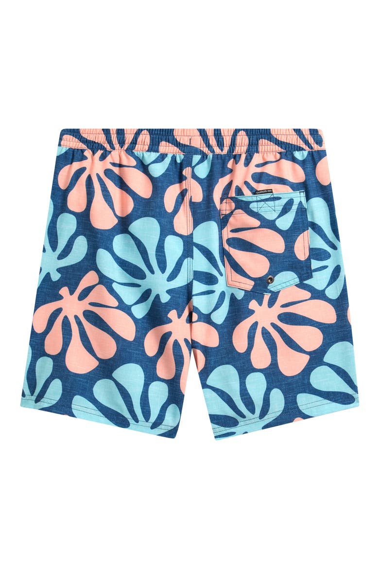 Kids' Surfsilk Mix Volley Swim Trunks, Alternate, color, NAVY
