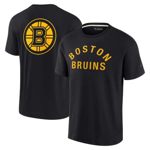 Unisex Fanatics Signature Black Boston Bruins Elements Super Soft Short Sleeve T-Shirt