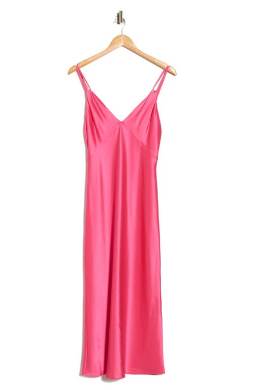 Alice And Olivia Alice + Olivia Kiro Satin Slipdress In Pink