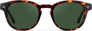 WMP Eyewear Felix - 48mm Round Polarized Sunglasses