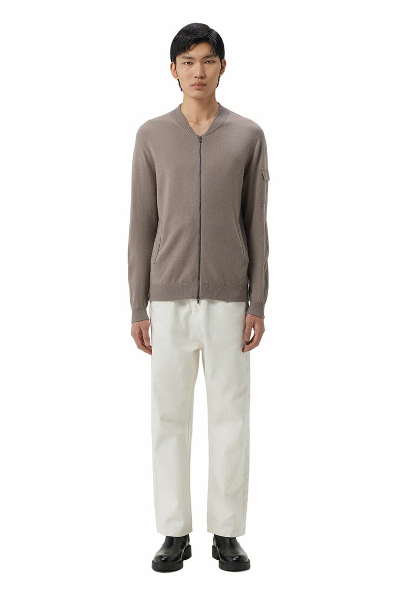 Cashmere Bomber, Alternate, color, stucco