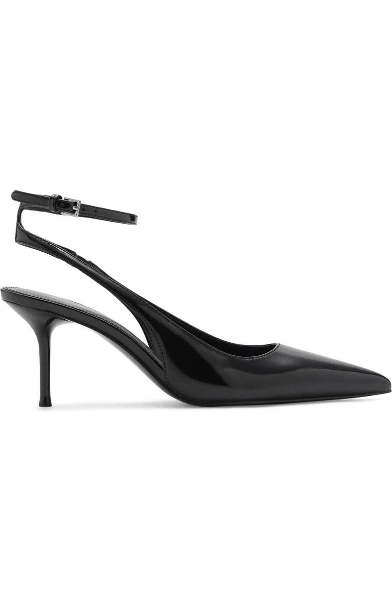MANGO Ankle Strap Pointed Toe Pump, Alternate, color,