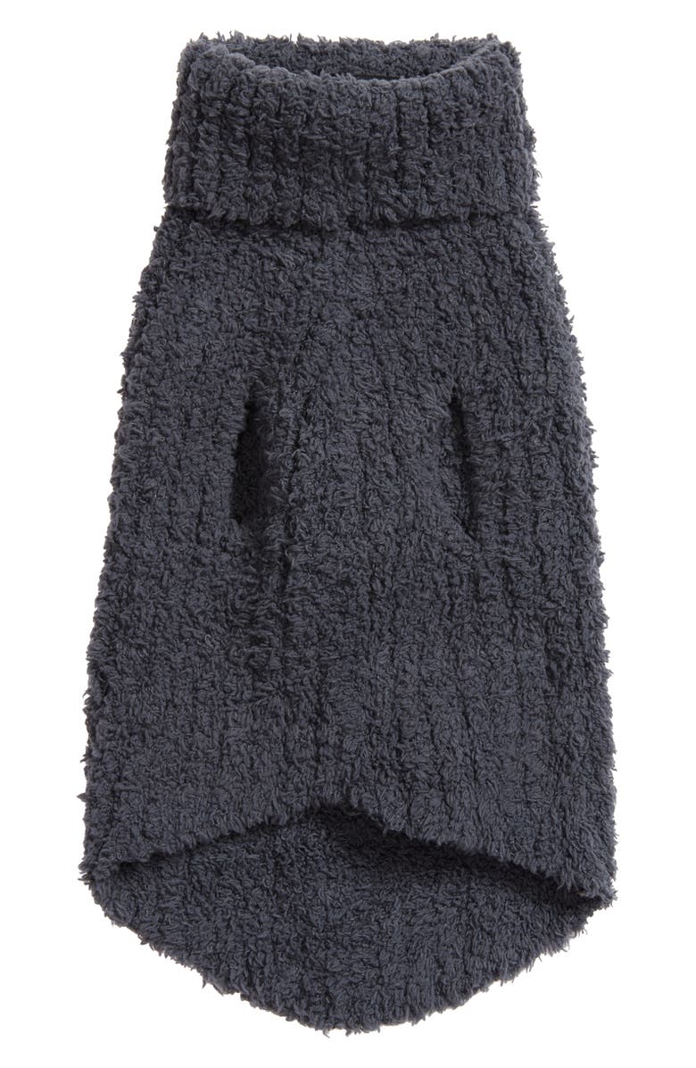 Barefoot Dreams<sup>®</sup> CozyChic<sup>™</sup> Ribbed Dog Sweater, Alternate, color, Slate Blue
