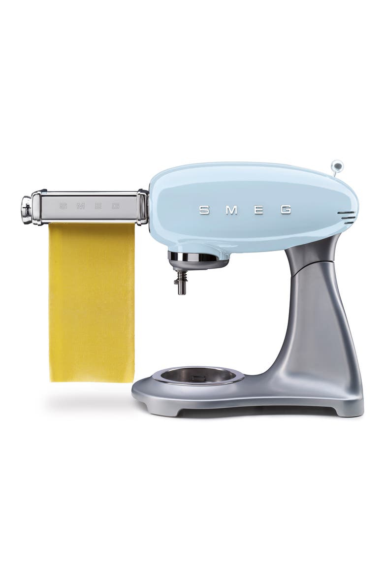 Pasta Roller Chrome Attachment for smeg Stand Mixer, Alternate, color, SILVER