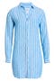 selected Turquoise White Stripe