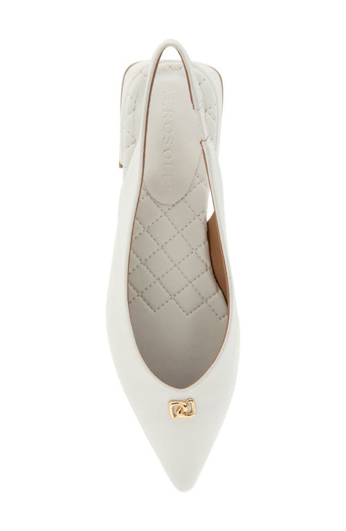 AEROSOLES AEROSOLES NAYANA POINTED TOE SLINGBACK FLAT