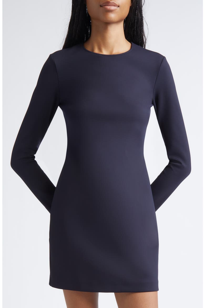 Long Sleeve Jersey Dress, Alternate, color, ULTRAMARINE