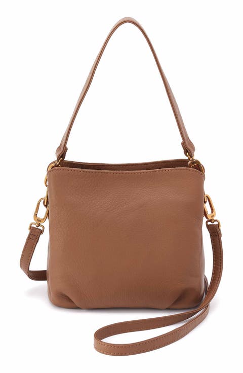 Starr Convertible Leather Shoulder Bag