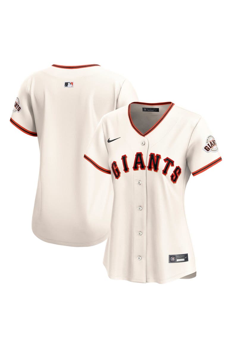 Women's Nike  Cream San Francisco Giants Home Limited Jersey, Main, color, Cream