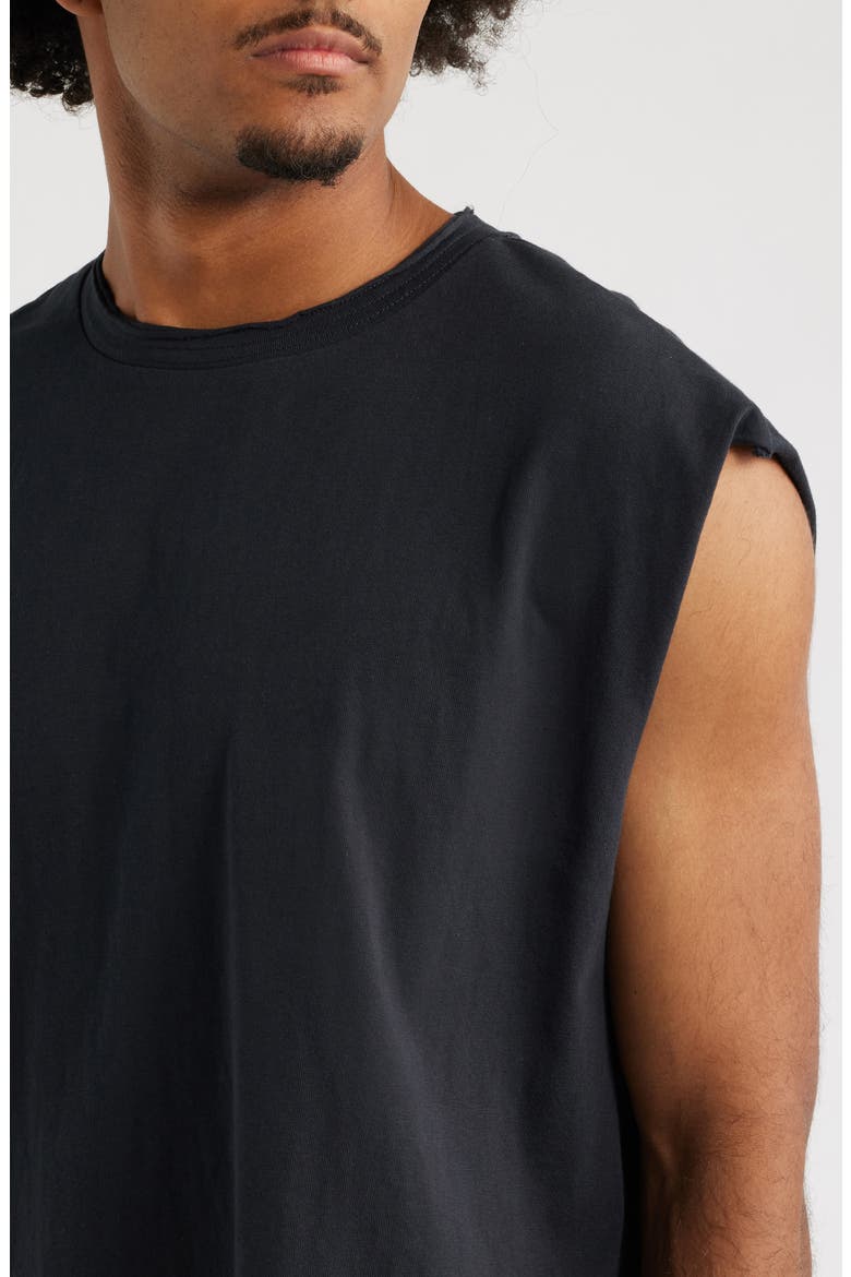 Sleeveless T-Shirt, Alternate, color, VINTAGE BLACK