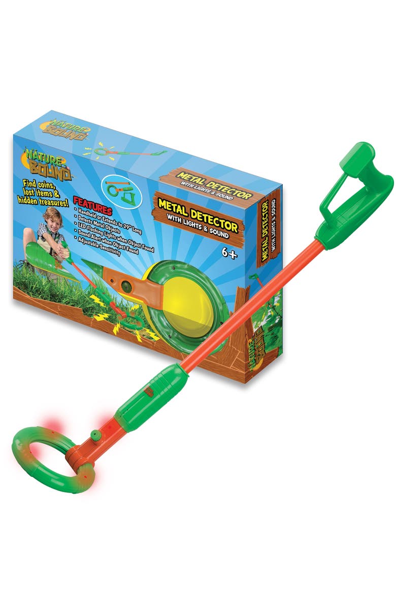 Nature Bound Metal Detector, Greenorange Toy Treasure Finder For Kids 6+, Alternate, color, Multicolored