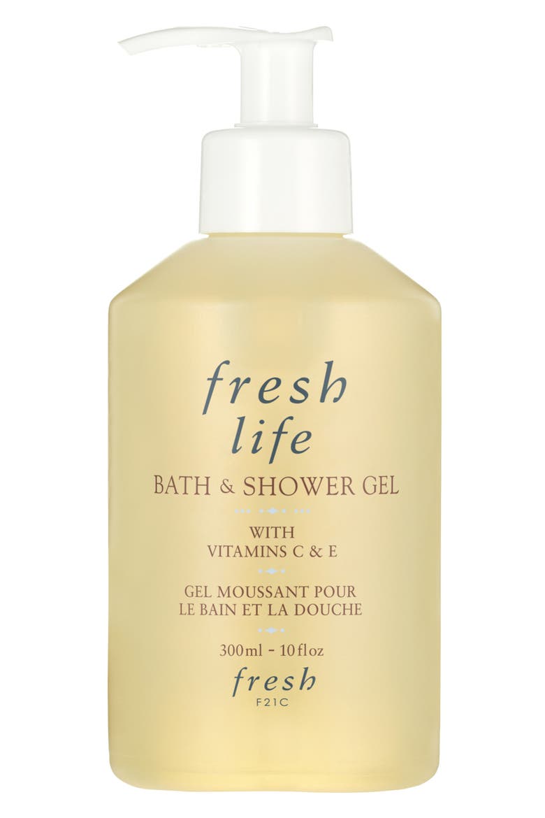 Life Bath & Shower Gel, Main, color, NO COLOR