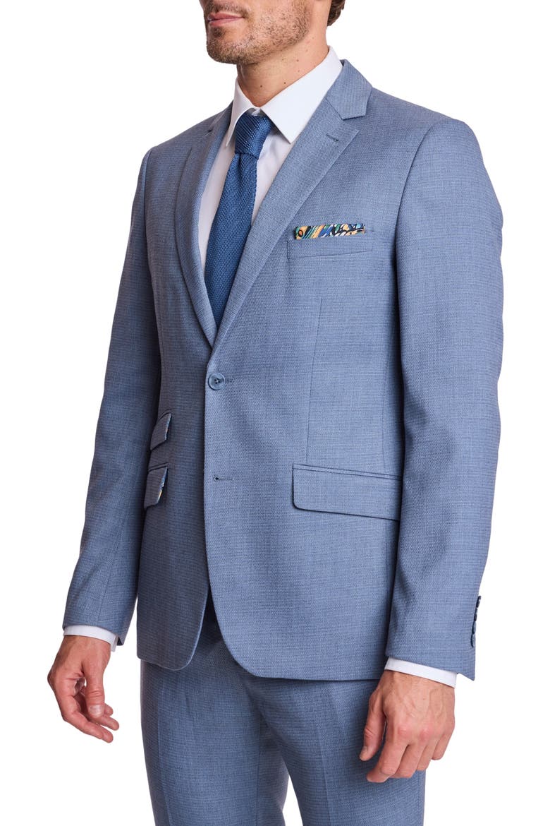 Dover Slim Fit Sport Coat, Alternate, color, GREY BLUE ICE