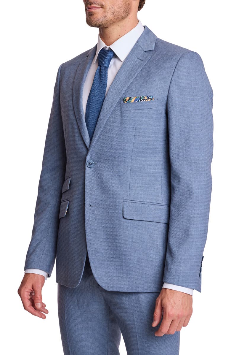 PAISLEY & GRAY Dover Slim Fit Sport Coat, Alternate, color, Grey Blue Ice
