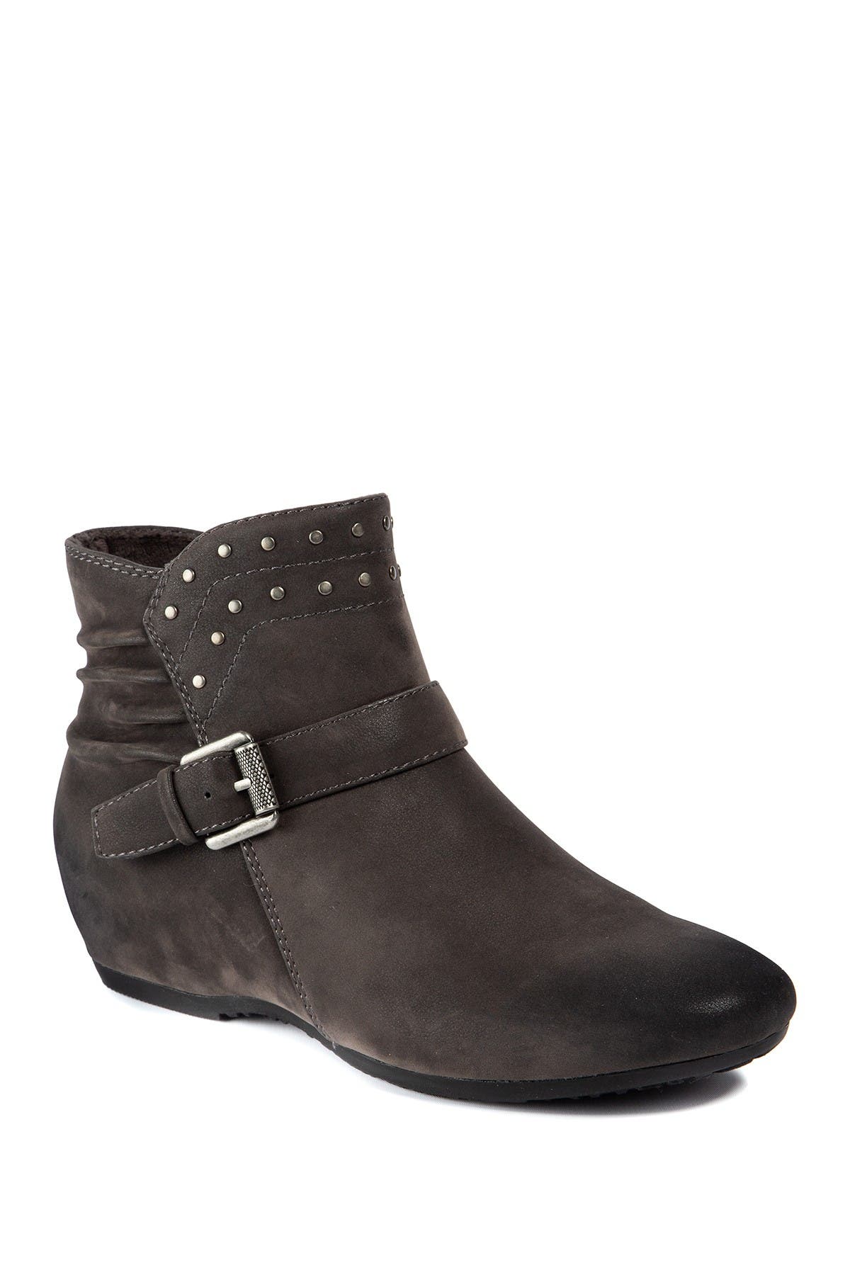 BARETRAPS Peri Faux Shearling Lined Concealed Wedge Bootie, Main, color, 