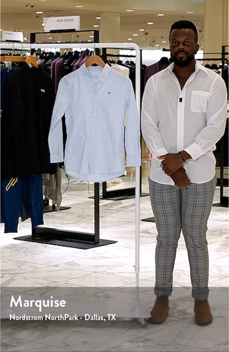 Kids' Stretch Cotton Button-Down Shirt, sales video thumbnail