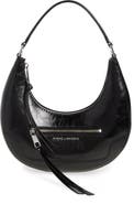25年★Marc Jacobs Mini Crescent Crossbody Bag 4S5HCR032H02 Amazon.com: Marc Jacobs Mini Crescent Crinkle Leather