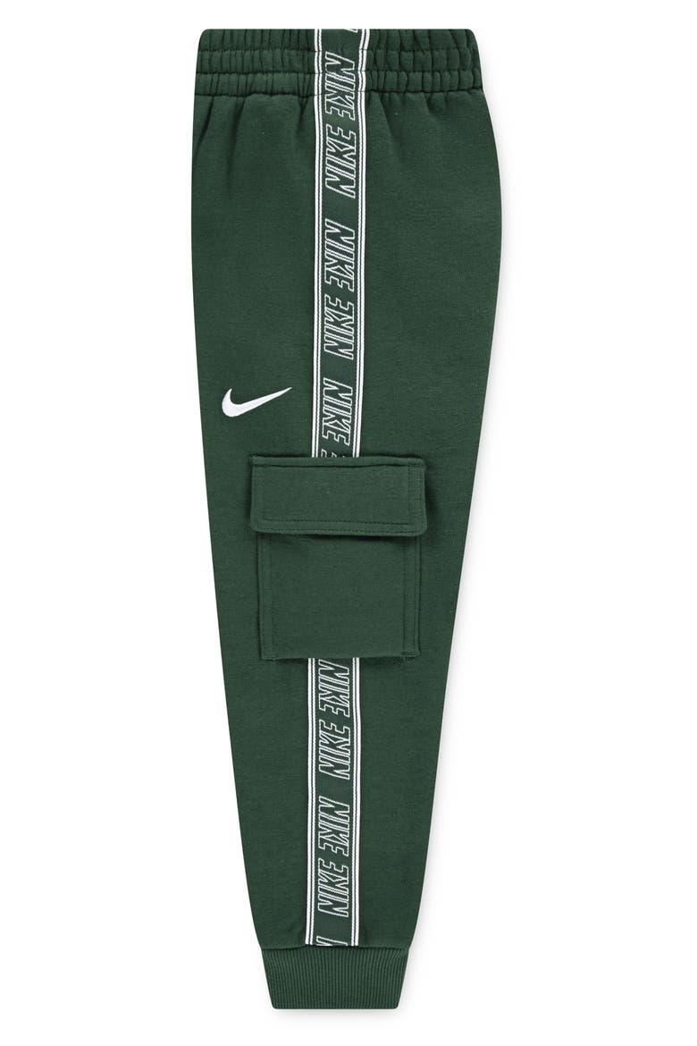 Kids' Logo Taping Hoodie & Cargo Joggers Set, Alternate, color, F1JFIR