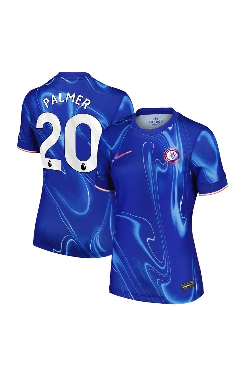 Nike Women's Nike Cole Palmer Blue Chelsea 2024/25 Home Replica Player Jersey, Main, color, 