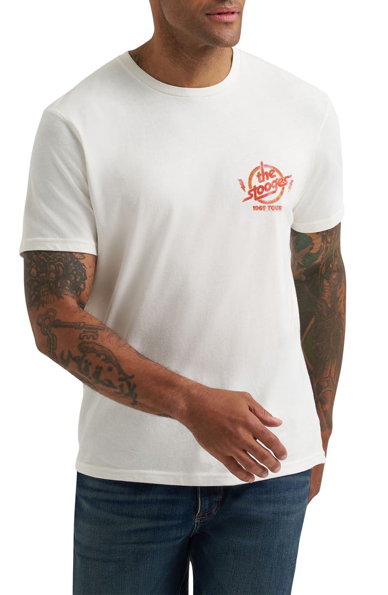 Lee The Stooges Graphic T-Shirt, Main, color, Marshmallow