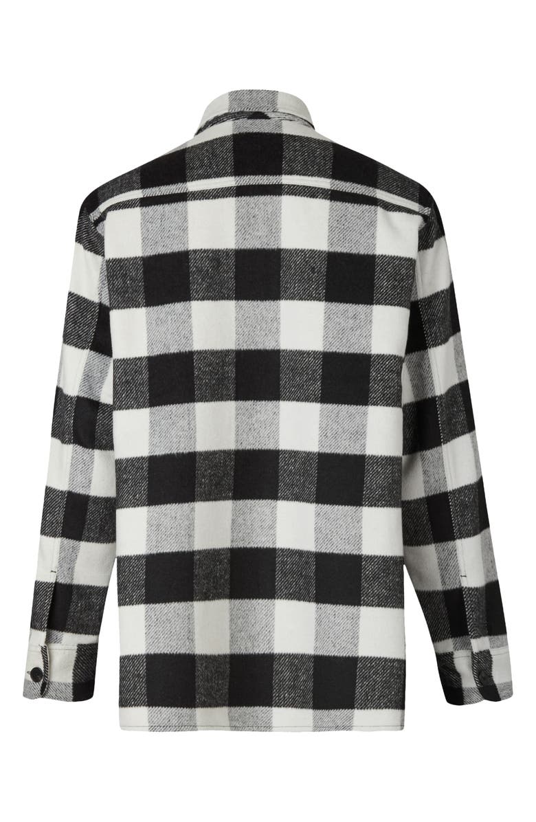 AllSaints Prinzen Buffalo Check Shirt, Alternate, color, 