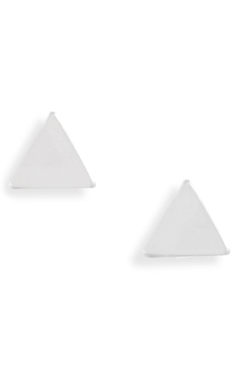 Set & Stones Lucca Triangle Stud Earrings, Main, color,