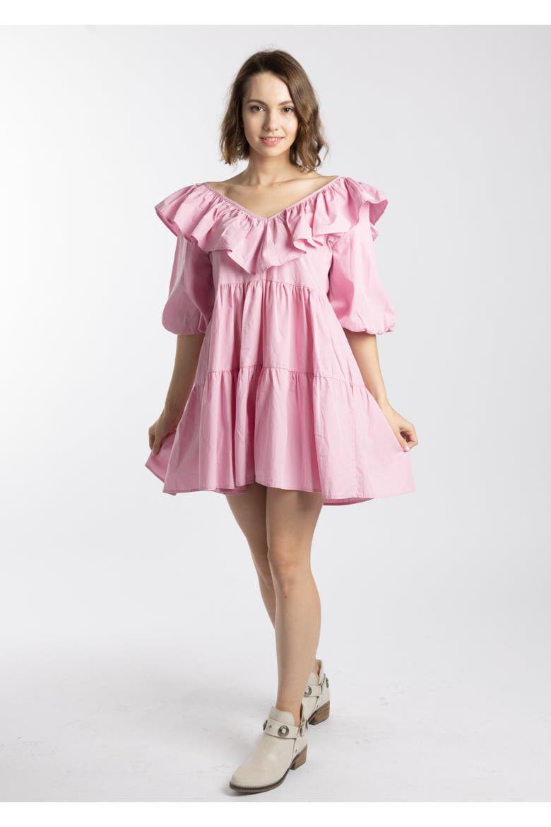 Mayan Dress, Alternate, color, Petal Pink