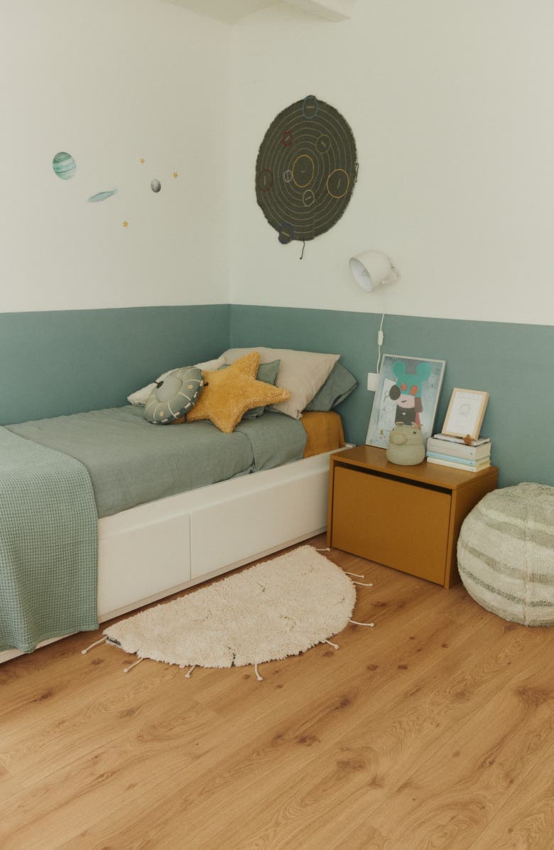 Lorena Canals Moon Multishape Washable Cotton Blend Rug, Alternate, color, Natural