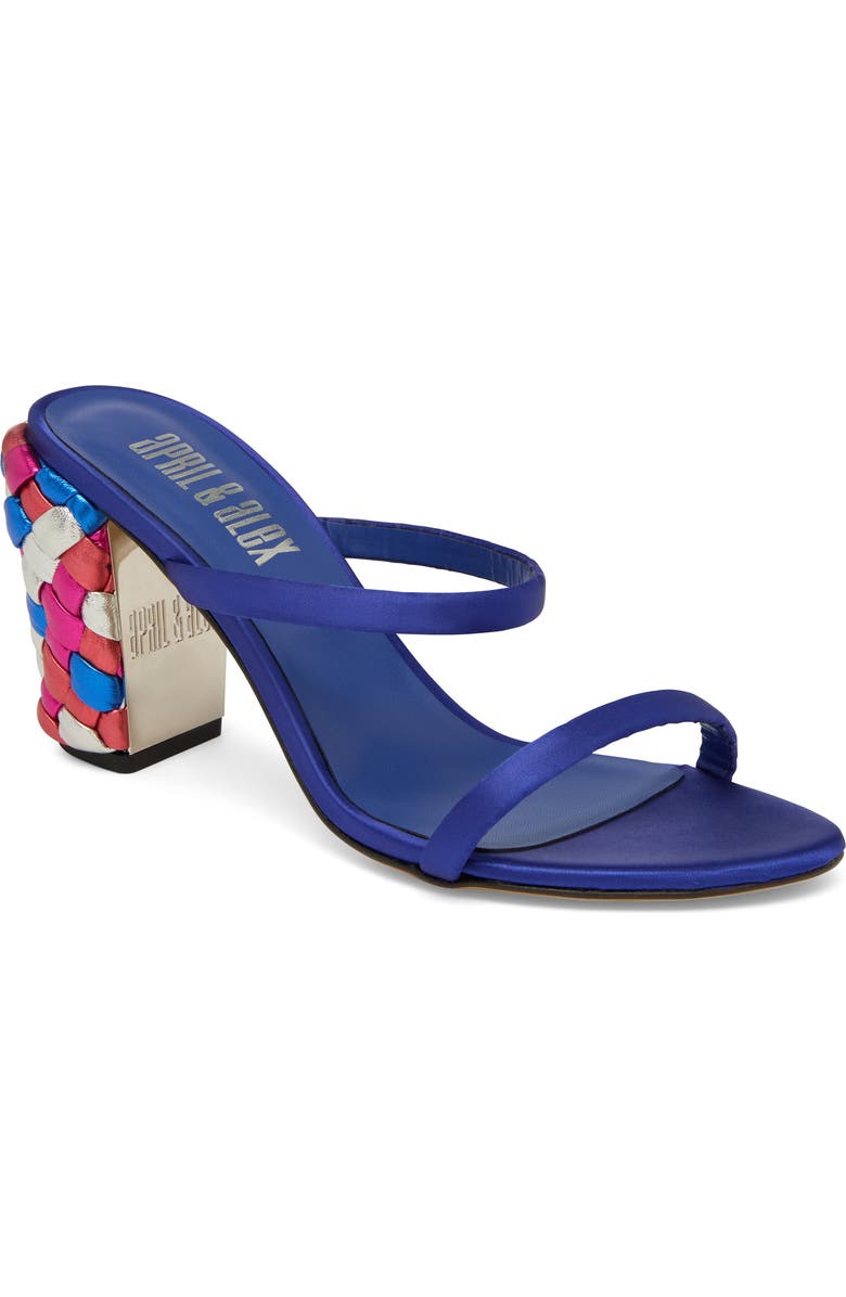 April & Alex Bianca Heel, Main, color, Blue